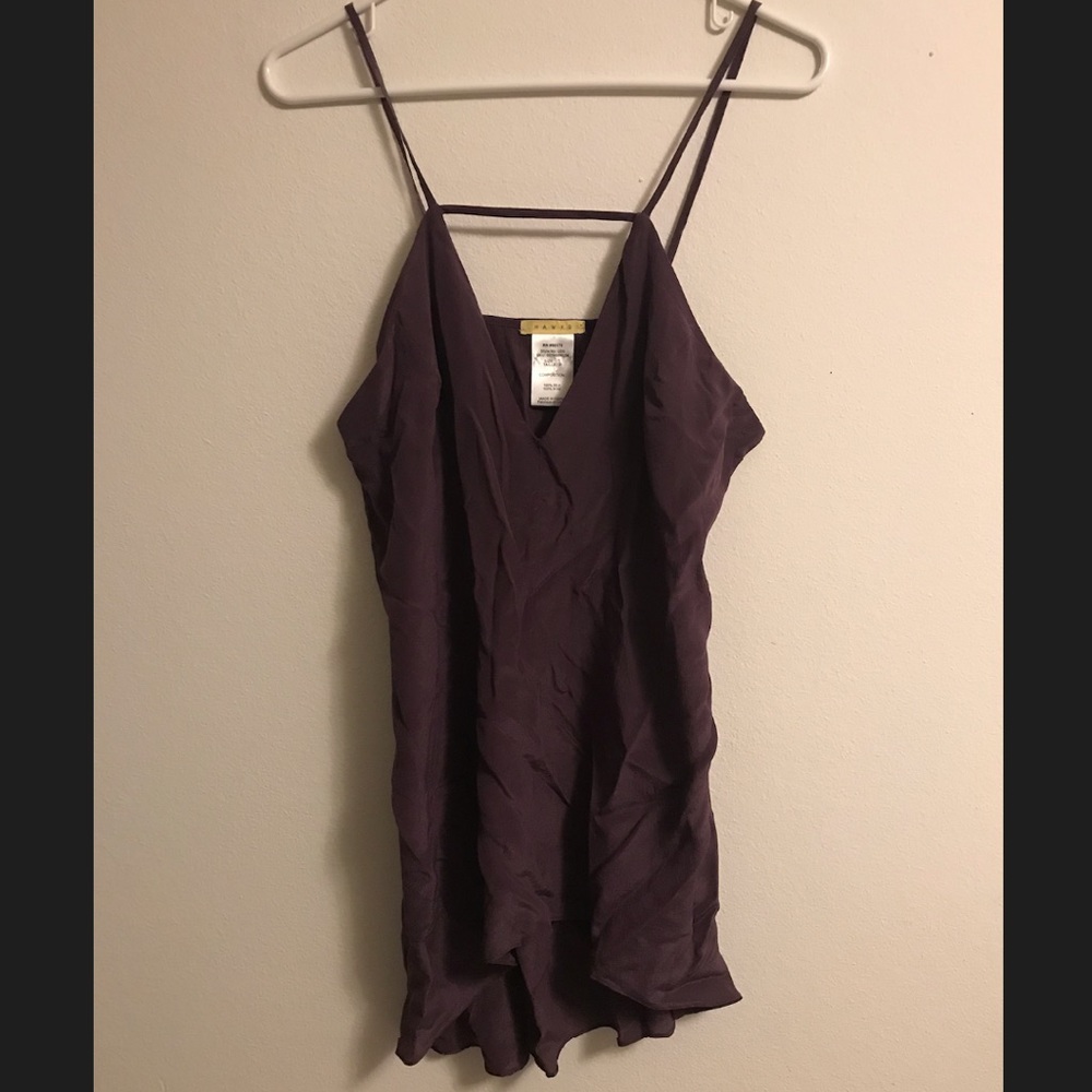 💫💕Hawks 100% Silk Tank - Anthropologie